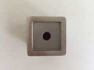 Square Stainless Steel Threaded Pipe Cap 40×40mm With Corrosion Protection
