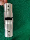 V2A V4A Stainless Steel Slot Pipe , Rust Proof Adjustable Downward Elbow