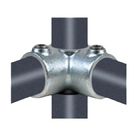 ASTM A197 Malleable Iron Pipe Clamp Fittings For Straight And Level Guardrail
