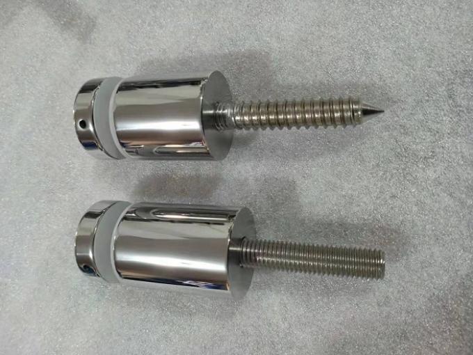 Stainless and Glass Balustrade Brushed Stainless Steel Glass Standoffs