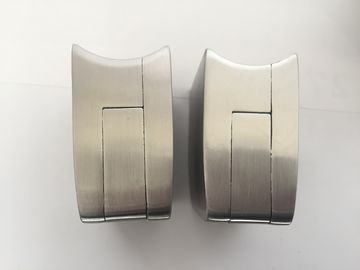 55×55×35mm Stainless Steel Glass Clamp For Balcony / Staircase Fencing