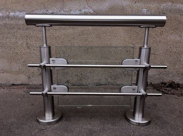 Brushed / Polished Stainless Steel Railing Balusters With Corrosion Resistance