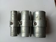 Hot Galvanized Round Tube / Pipe Connectors Carbon Steel Q235 Made