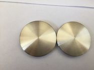 Satin / Mirror Stainless Steel Railing Components , 42.4mm×11mm Solid Pipe Cap
