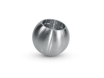 Brushed / Polished Rod End Balls For Stainless Steel Balcony Railing