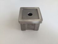 Square Shape Stainless Steel Handrail End Caps With Corrosion Resistance