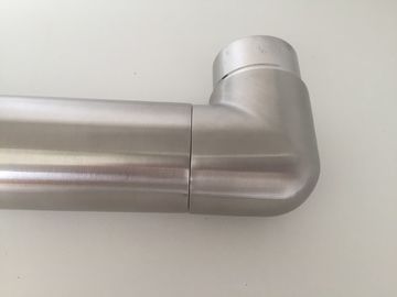 V2A 90 Degree Tube Connector for Stainless Steel Railing Balusters