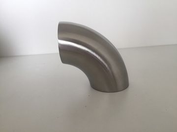 Satin 90 Degree Welded Elbow for Stainless Steel Outdoor Stair Railings