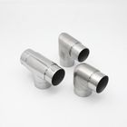 Corrosion Resistant Stainless Steel Railing Components , 90 Degree Elbow Tee