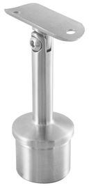 Indoor / Outdoor Stainless Steel Railing Components , Adjustable Post Mounts