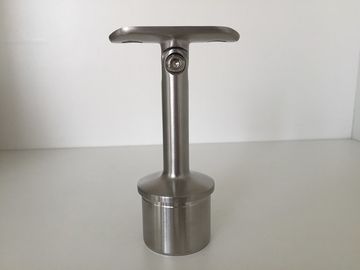 Indoor / Outdoor Stainless Steel Railing Components , Adjustable Post Mounts