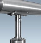 Indoor / Outdoor Stainless Steel Railing Components , Adjustable Post Mounts