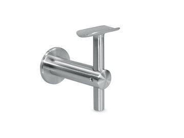 Wall Mounted Pipe Support for Stainless Steel Stair Railings