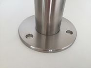 AISI Stainless Steel Railing Components / Post Base Plate With 3 Fixing Holes