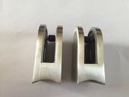 Polished Satin Stainless Steel Glass Clamps Non Corrosion For Balcony
