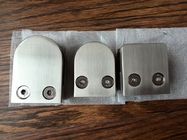 SS304 / SS316 Stainless Steel Glass Clamps Easy Installation 52 * 52 * 32mm