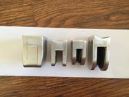 Satin Finished Frosted Stainless Steel Glass Clips Customized Size Rust Protection