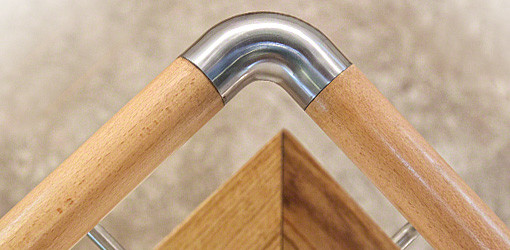 Staircase 12mm Stainless Steel Handrail Connectors
