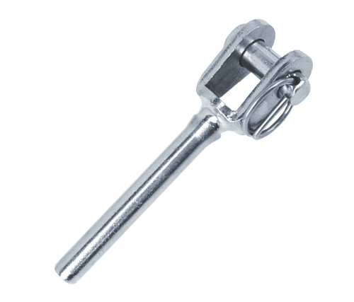 Forged Fork Terminal AISI 304 AISI 316 AISI 316L For Stainless Cable Railing