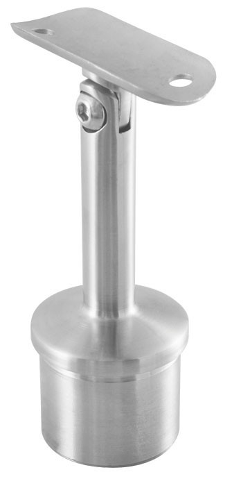 Indoor / Outdoor Stainless Steel Railing Components , Adjustable Post Mounts