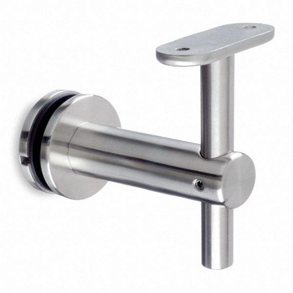 Inox Glass Mount Bracket Used for Steel Railing with Glass Designs for Balcony